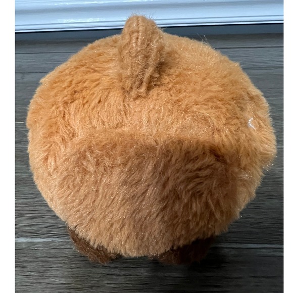 Adorable Kawaii Plush Toy Brown & Teal Cute Stuffed Animal Gift for Kids - Picture 4 of 5